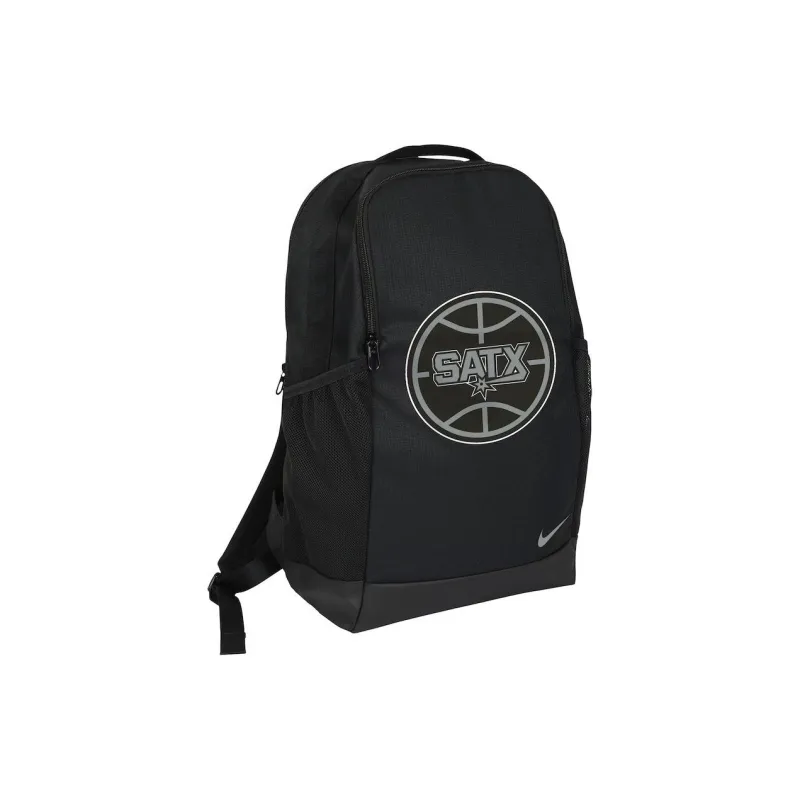 NBA San Antonio Spurs Polyester Backpack Regular Men's Black-1