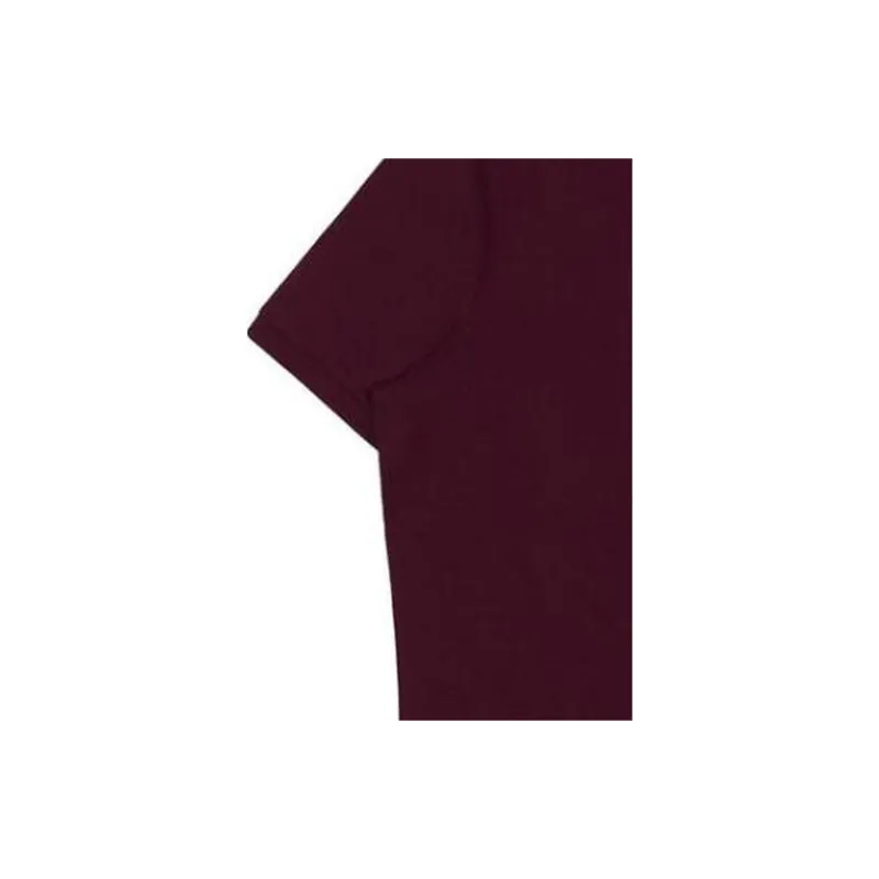 Burberry Polo Shirts Men Red-3
