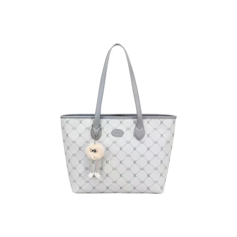 Vigno Synthetic Leather One Shoulder Bag Tote Shopping Bag Regular Women's Pink/Blue-8
