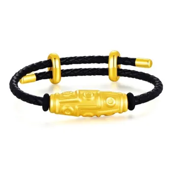 YASHENGZHUBAO Gold Bracelet Men