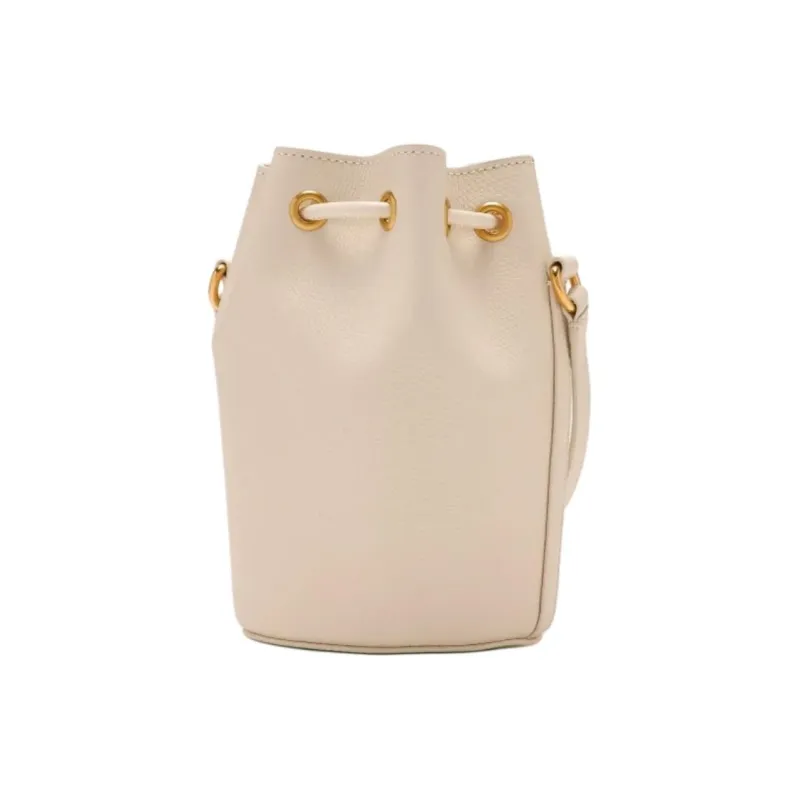 Valentino VLogo Plaque Drawstring Bucket Bag-1