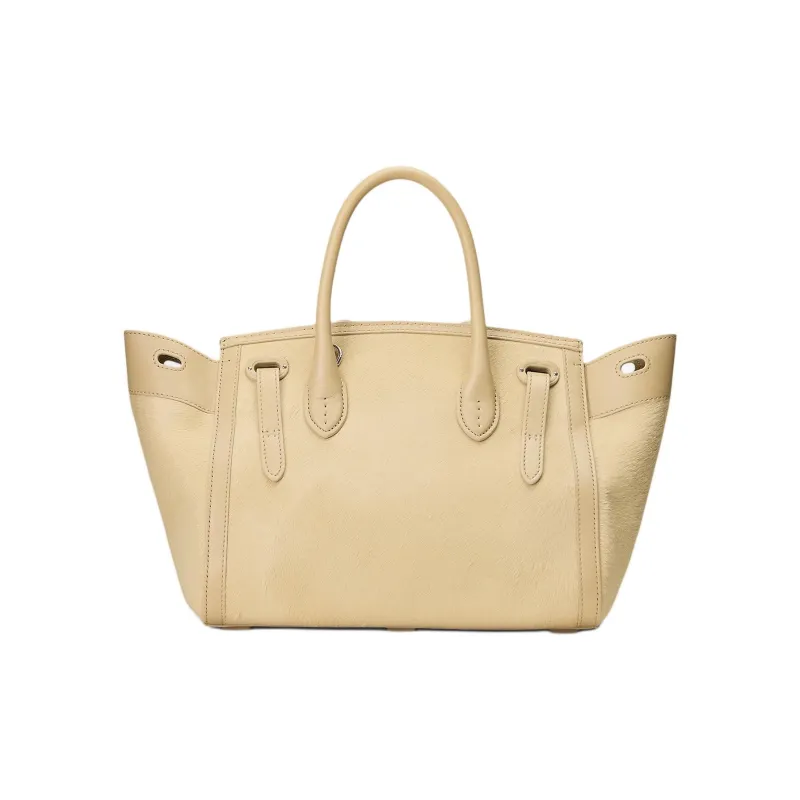 Ralph Lauren Collection Long Hair Calfskin Handbag Regular Women's Tan-2