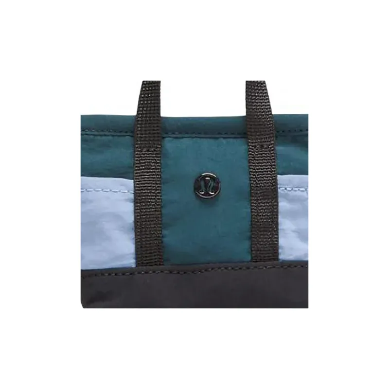 Lululemon Recycled Nylon Bag Accessory Women's Cyan & Blue Willow Color & Black-1