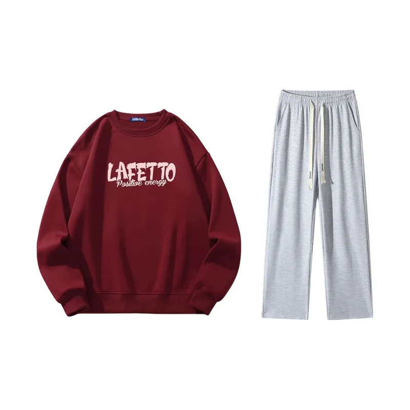 Lafetto Sweatshirt Sets Unisex-19