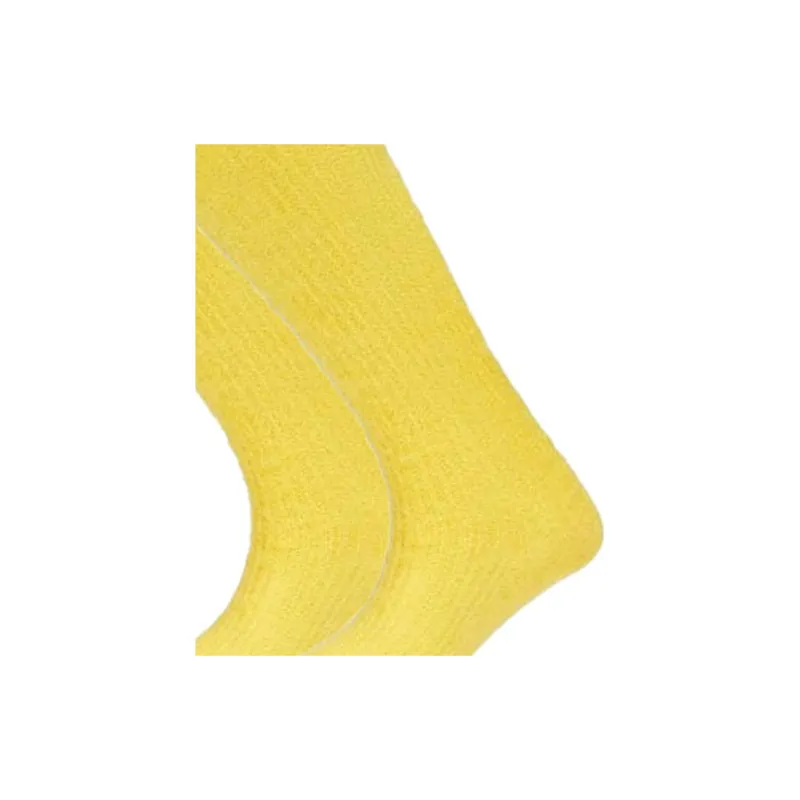 FENDI Knee-High Socks Men's 1 Pack Yellow-3