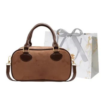 Cool Suede Handbag Women's Brown/Coffee/Pink/Black