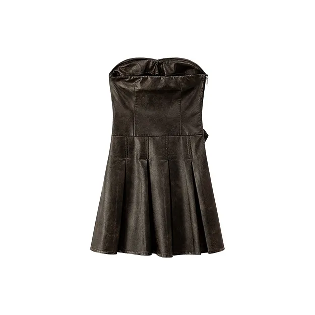 CHUU Sleeveless Dress Women's Black-1