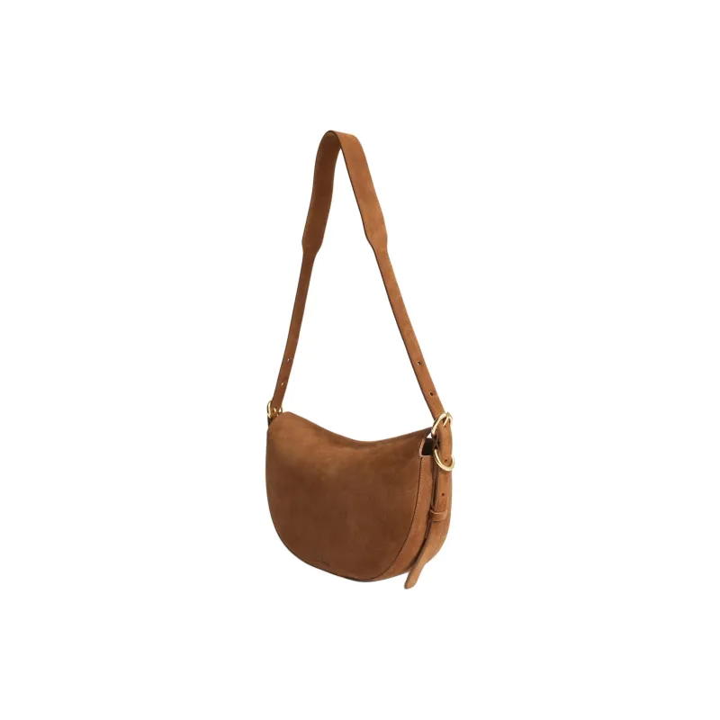 Other Stories Leather Shoulder Bag Women's Brown-1