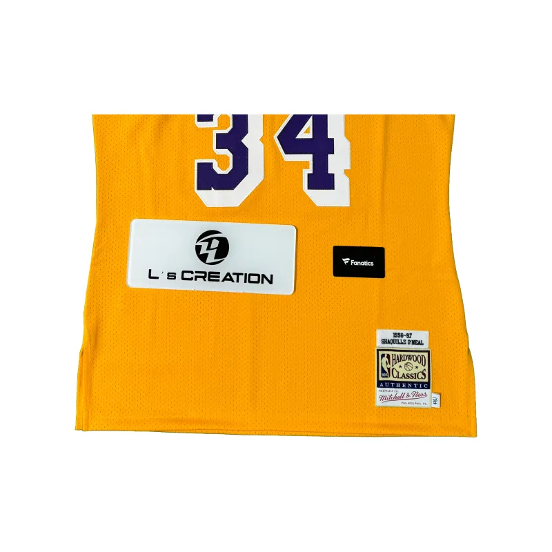 L's Creation Basketball Fan Supplies Collect Authentic Signature Company Fanatics Certificate Orange Unisex-2