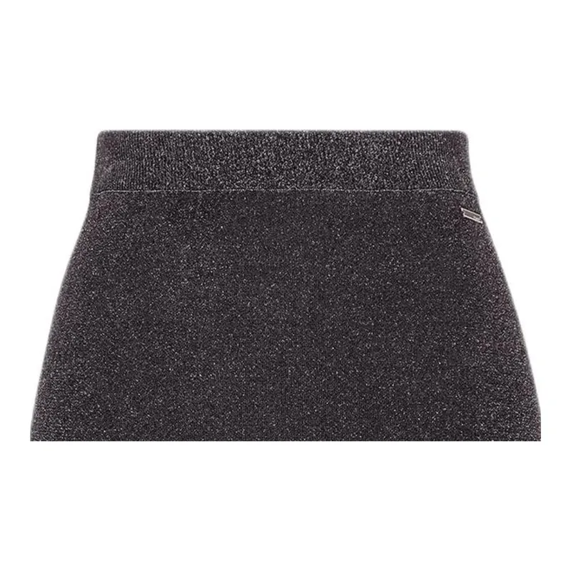 FENDI Casual Long Skirt Women's Black-2