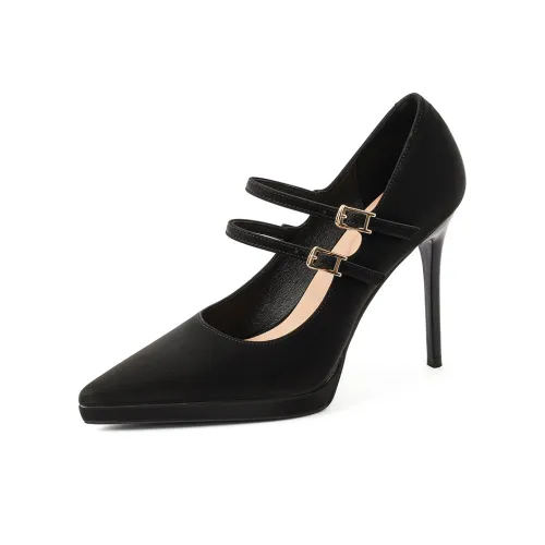 Zubumei Slim Heel High Heels 10.5CM Women's