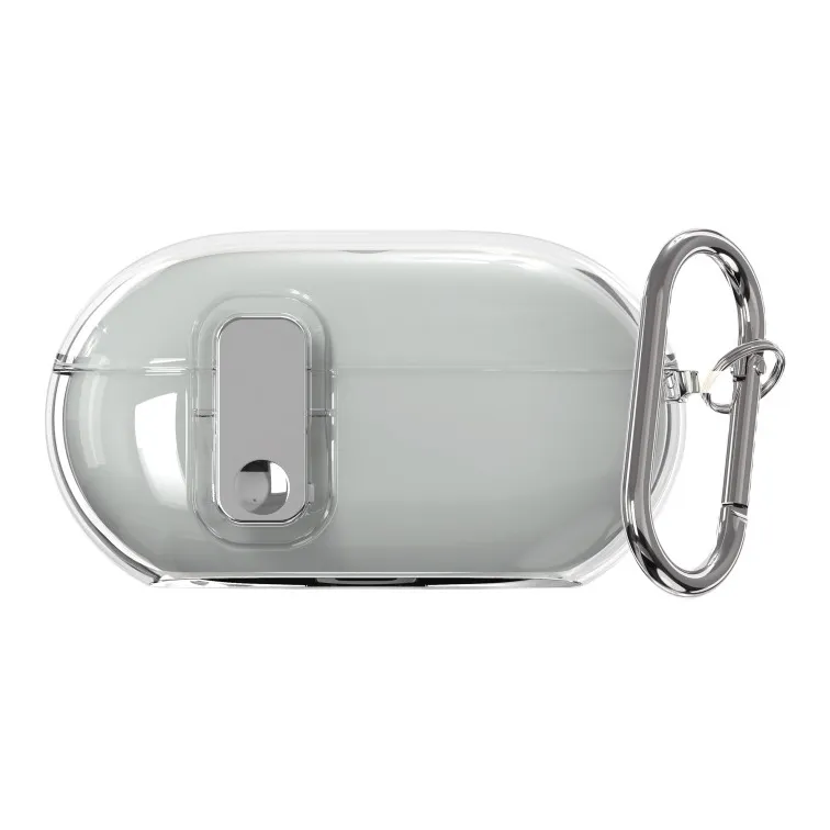 CHRROTA Compatibility Magic Sound Beats Solo Buds TPU Transparent Lock Soft Shell Electroplated Button Headphone Case-0