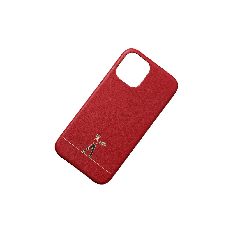 CARTIER Leather Material Easy To Use And Durable Phone Cases Compatibility With IPhone 12 And 12 Pro Quiet Luxury-1