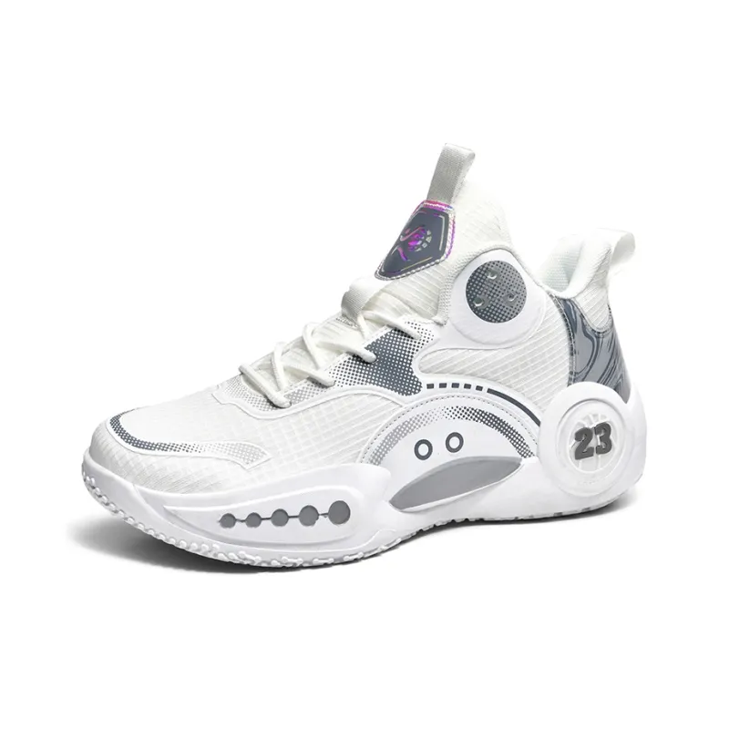 SOURCE Cushioning, Slip Resistant, Abrasion Resistant, Lightweight, Rebound High Top Basketball Shoes Unisex-5