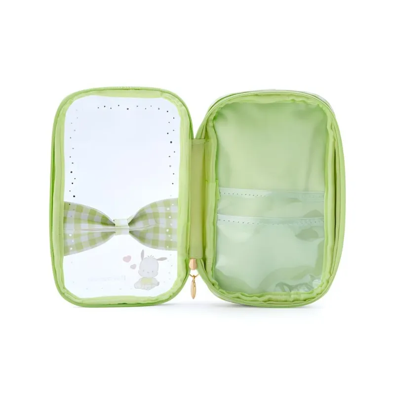 Sanrio Polyurethane Storage Bag Unisex Green-2