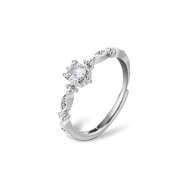 Modern Miracle Sterling Silver Rings Unisex-6