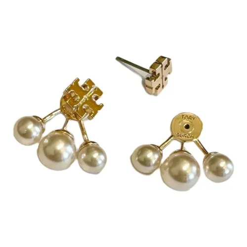 TORY BURCH Brass Earrings Women's Gold