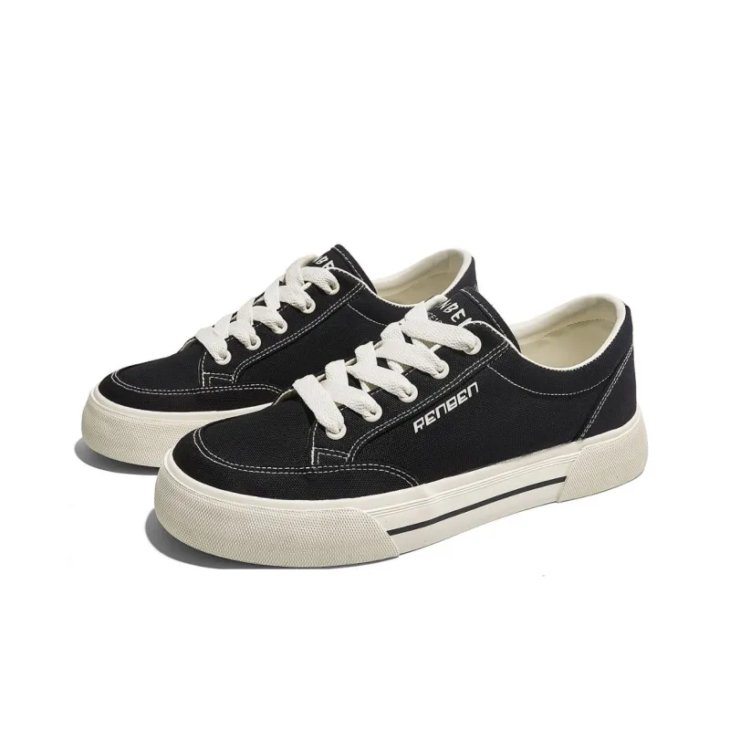 RENBEN Lightweight Wear resistant And Non slip Low Top Canvas Shoes Unisex-2