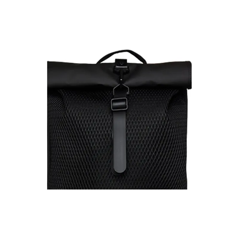 Rains Polyester Backpack Unisex Black-4
