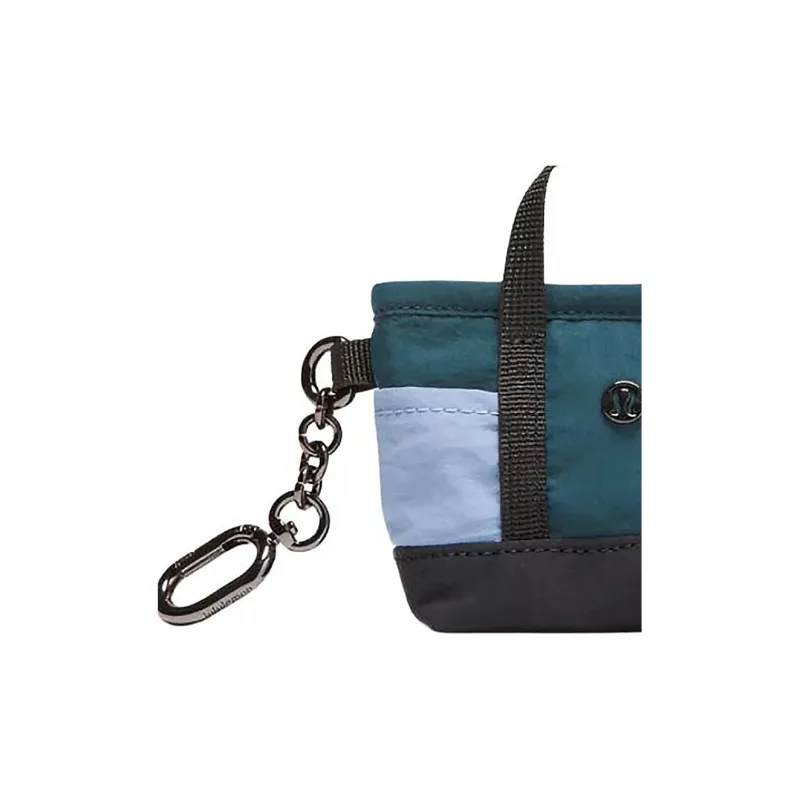 Lululemon Recycled Nylon Bag Accessory Women's Cyan & Blue Willow Color & Black-2