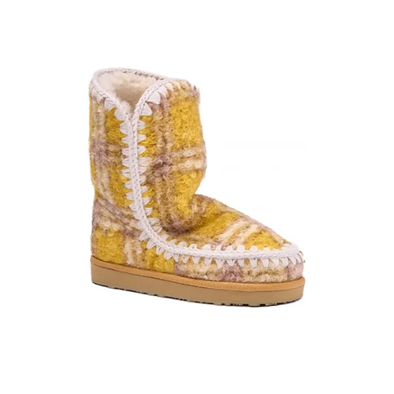 K.D.KENAZ Snow Boots Women's Wheat-2