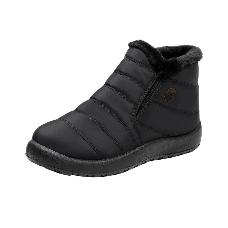Captain Illy Warm Short Snow Boots Unisex Black-0