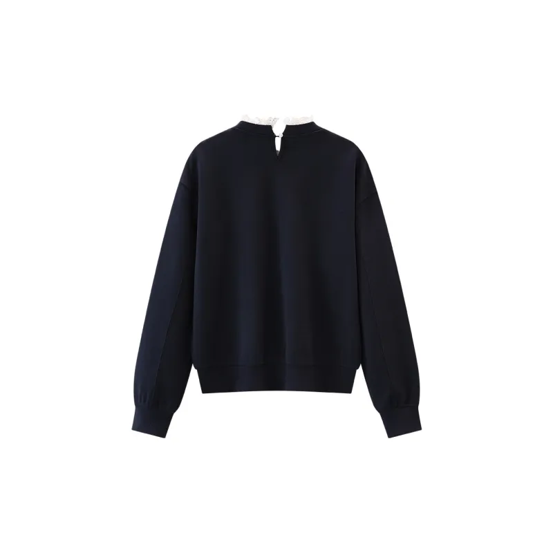 KUHNMARVIN Sweatshirt Women's Navy Blue-1