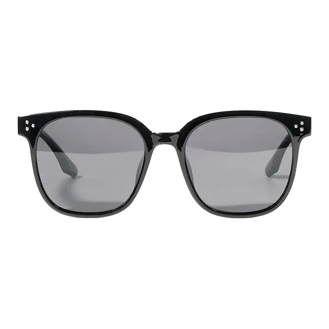 Conant Sunglasses Unisex Black Oversized Frame-0