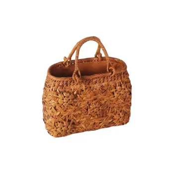 HUZISYOKUNINN Grapevine Handbag Medium Size Women's Brown