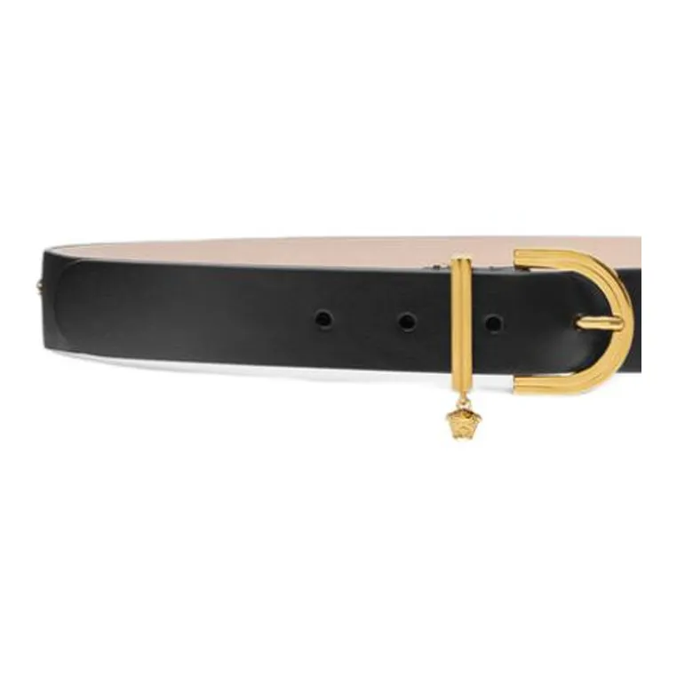 VERSACE Medusa '95 Studded Leather Belt-2