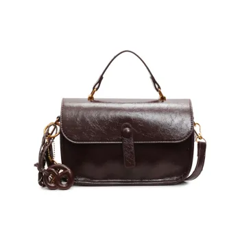 BAODIDAISHU PU Handbags Shoulder Bag Crossbody Bag Women's Coffee/Brown/White/Black