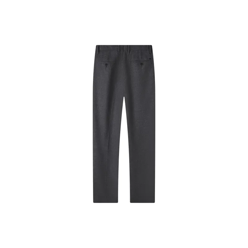 Jiumuwang Men's Pants Expert Suit Trouser Men's Taupe-1
