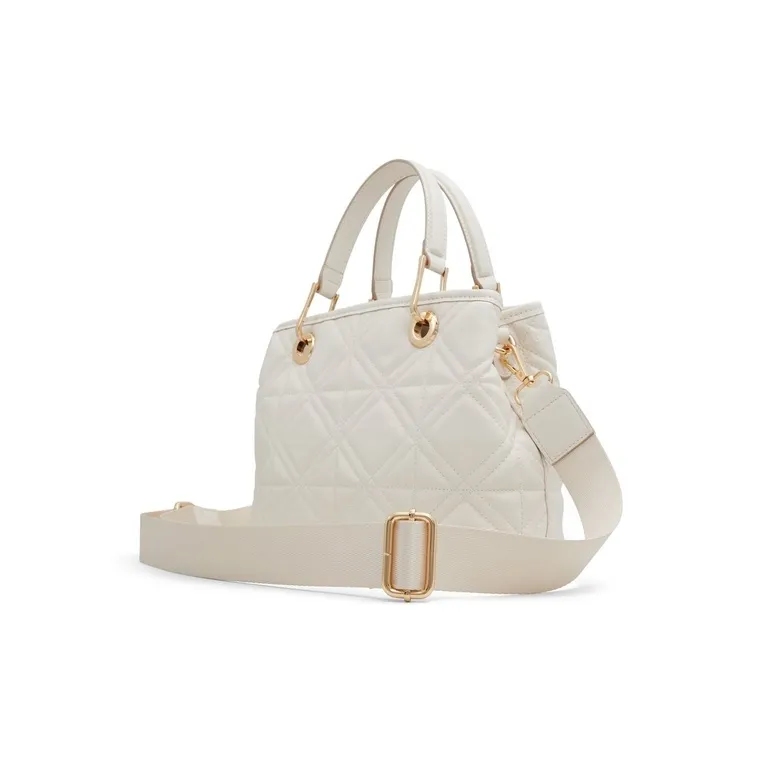ALDO Artificial Leather Crossbody Handbag Medium Size Women's White/Black/Mixed Color-1
