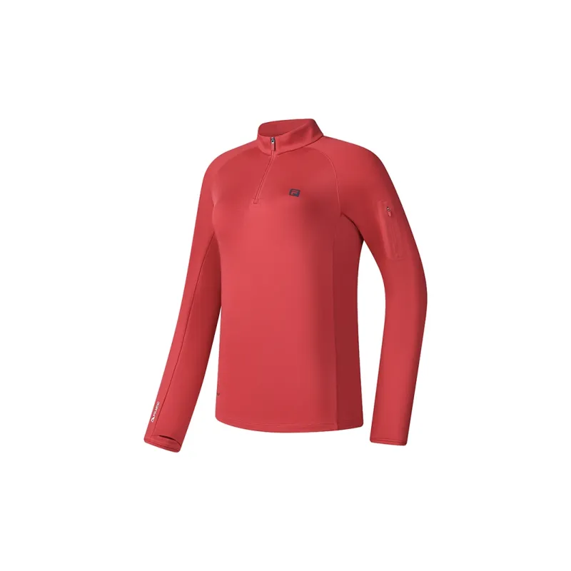 FILA T Shirt Women's Dark Brier Red-1
