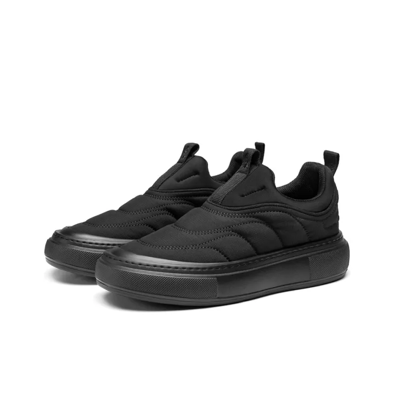 ROBERTA DI CAMERINO Slip Resistant Height Increasing Low Top Casual Shoes Men's Black-1