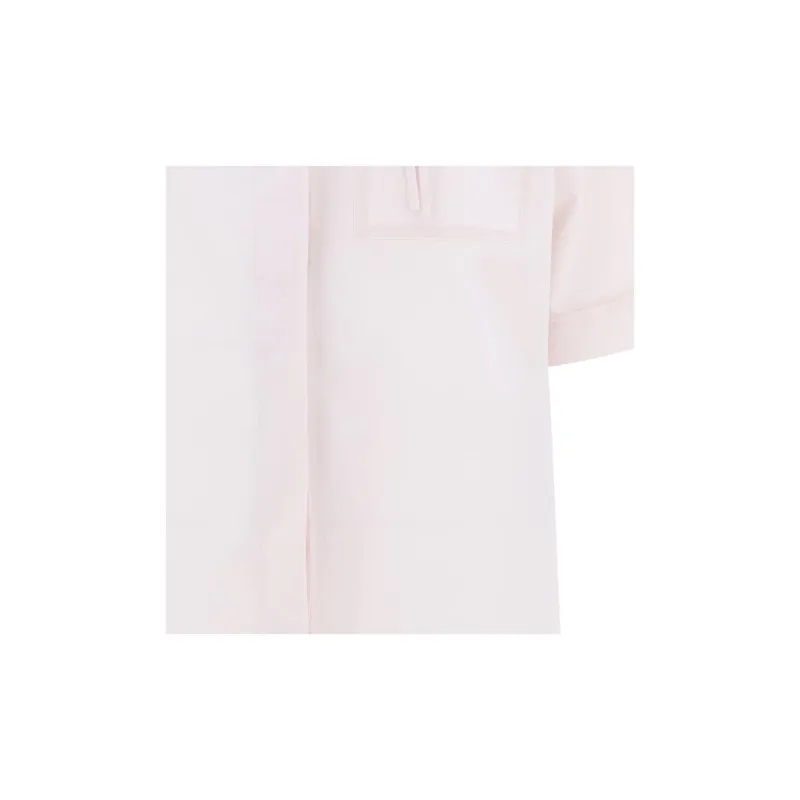 FENDI Logo Printed Short Sleeved Shirt-4