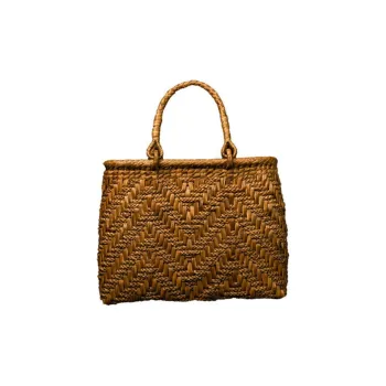 HUZISYOKUNINN Grapevine Handbag Medium Size Women's Brown