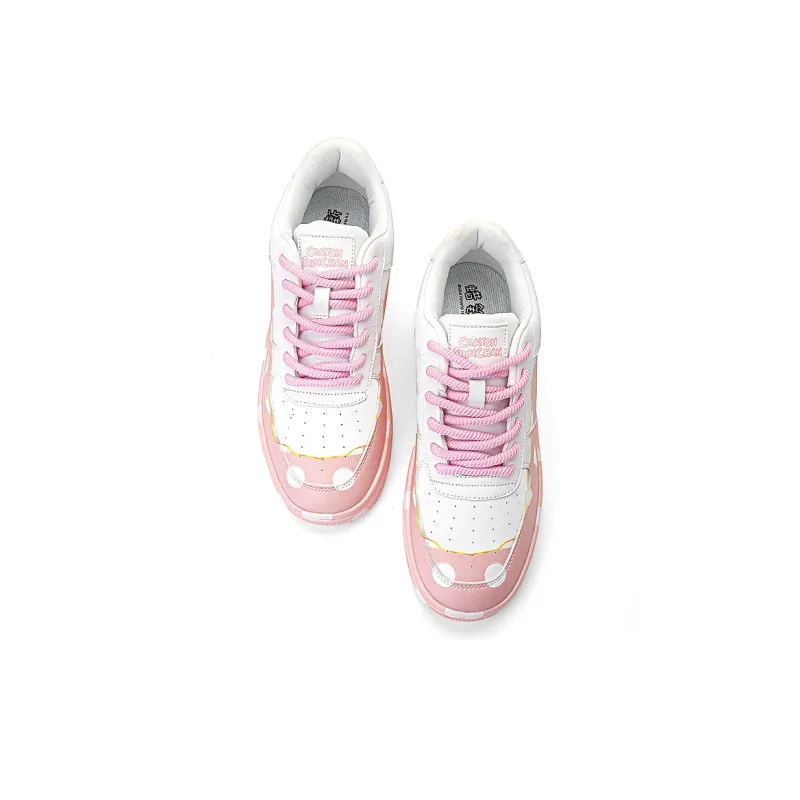 Crayon Shinchan Balance Lightweight Height Increasing Low Top Skateboard Shoes Unisex-10