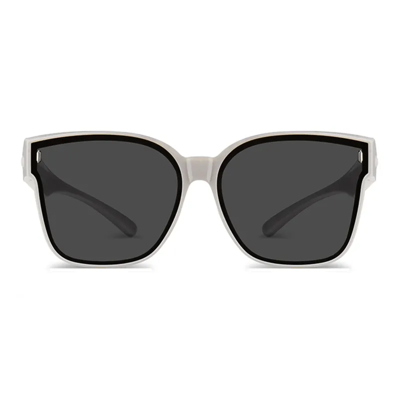 Wood Premium TR/Memory Plastic Square Sunglasses Unisex-6