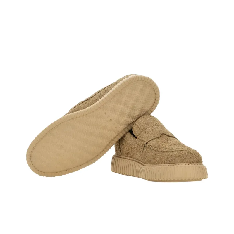 HOGAN H677 Loafers 4.6cm Men's Brown-5