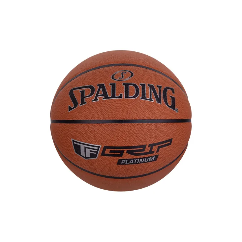 SPALDING TF Collection 78 031Y Cow Leather Basketball Brown Size 7 Training Match Unisex-3
