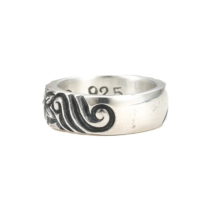 Ruibeila 925 Sterling Silver Rings Unisex-3