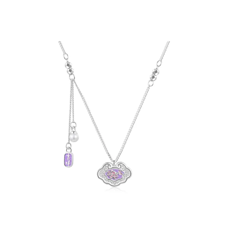 MINTLEAF S925 Silver Necklaces Women's Silver White-0