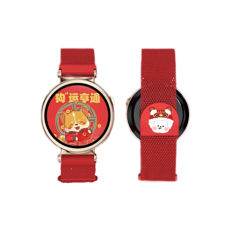 CHENSONG Watch Band Huawei Compatibility 46mm Fabric Material-9