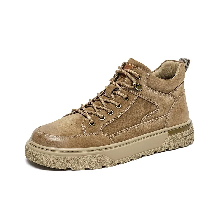 Lee Cooper Anti Slip Wear Resistant Mid Top Skateboard Shoes Men's-5