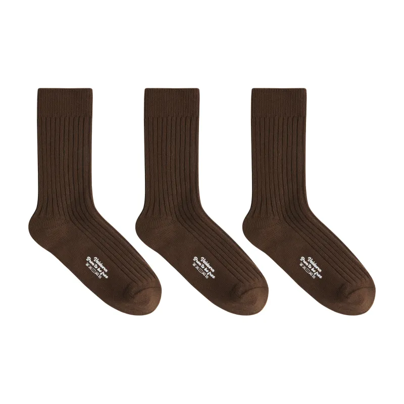 VEIDOORN Knee High Socks Unisex 3 Pack-5