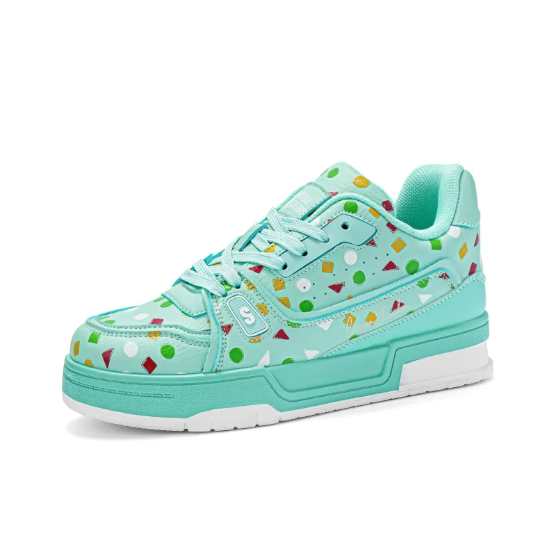 Crayon Shinchan Low-Top Skateboard Shoes Unisex-14