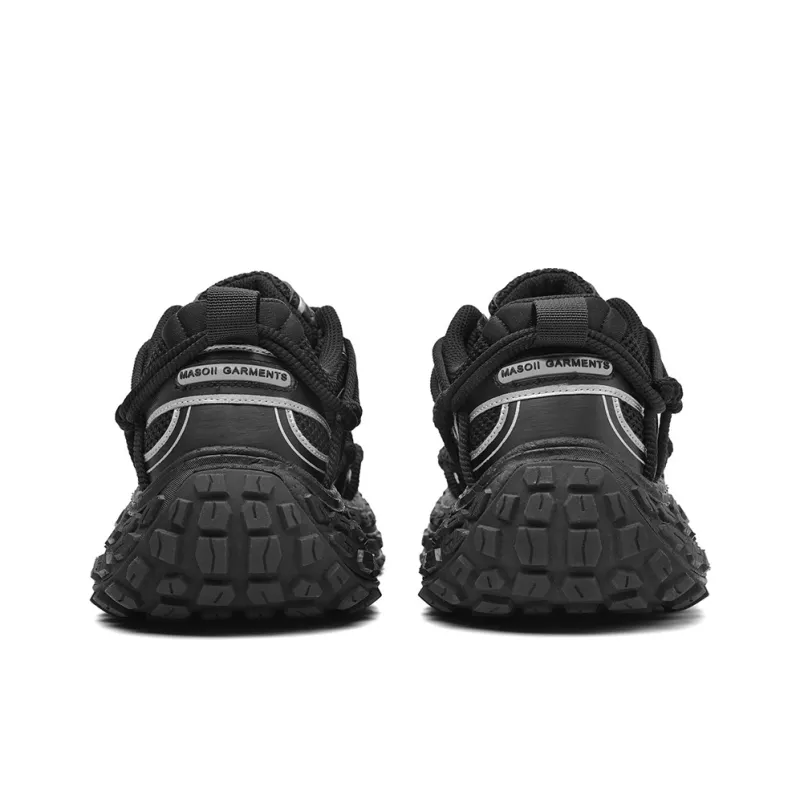 Masongarments Cushioned Wear-Resistant Breathable Lightweight Height Increasing Low-Top Chunky Sneakers Men's-19