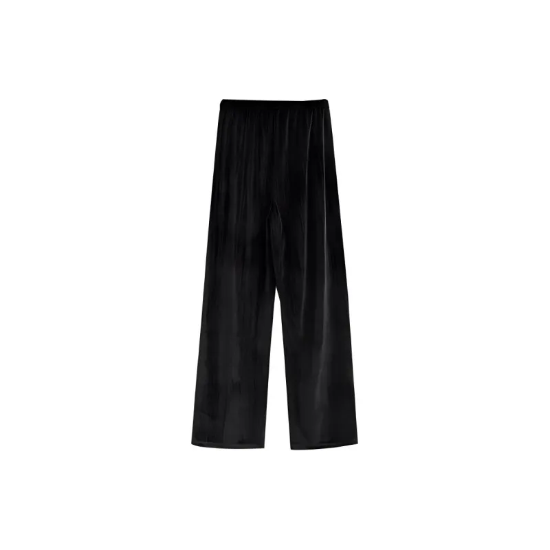 Ya Sheep People Casual Pants Women's Black-7