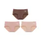 F Set-Warm Winter Soft Cotton-Dark Coffee+Cameo Brown+Apricot (3 Pack)